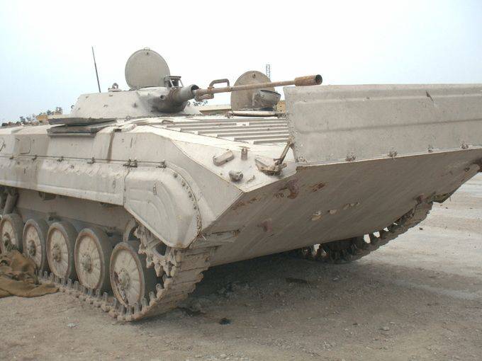 В Ираке БМП-1 вооружили 23-мм пушкой