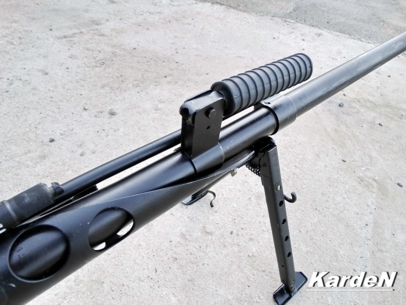 
		SALT sniper rifle 96 caliber cartridge 12,7 mm