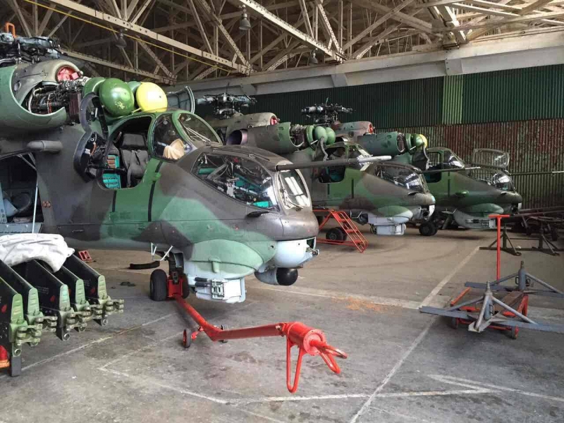 As the US are selling Soviet equipment: Mi-24 and Su-25