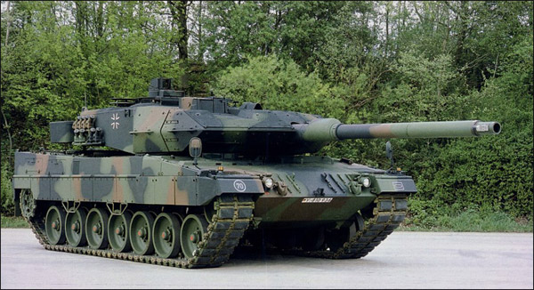  Léopard 2 (A1, A2, A3, A4, A5, A6, A7) - char allemand
