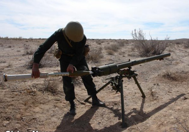 
		液化天然气-9 «长矛» - 安装的反坦克榴弹发射器
