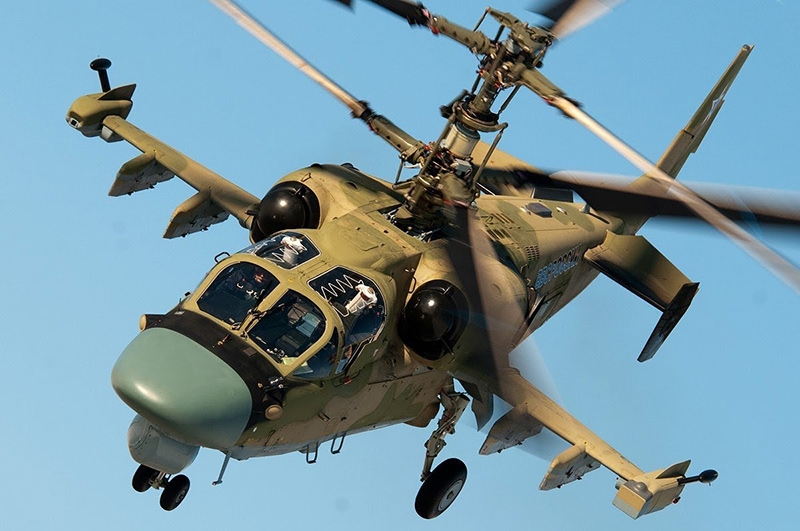 Ka-52 Alligator Weapon. Speed. Engine. dimensions. story