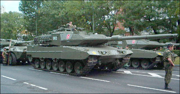  Leopardo 2 (A1, A2, A3, A4, A5, A6, A7) - tanque aleman