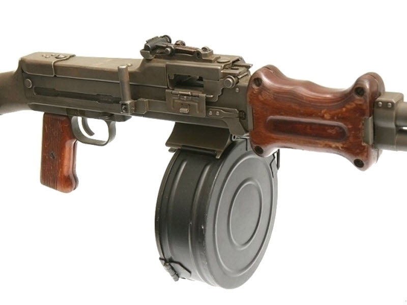 
		Cartucho de ametralladora ligera Degtyarev RPD calibre 7,62 mm