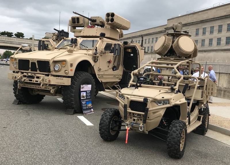 Корпус морской пехоты США получил "противодроновые" автомобили