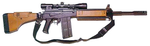 
		Sniper rifle GALATZ (Galil) cartridge caliber 7.62 mm