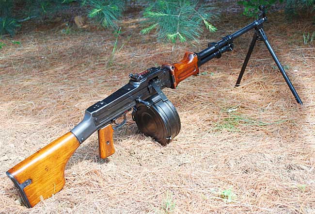 
		Cartucho de ametralladora ligera Degtyarev RPD calibre 7,62 mm