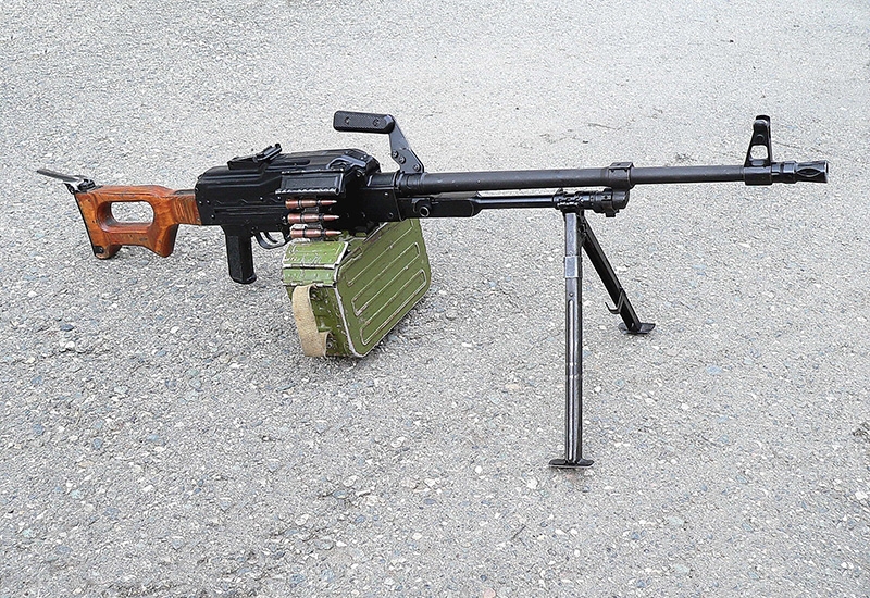 
		Machine gun Kalashnikov PC and PCM caliber cartridge 7,62 mm