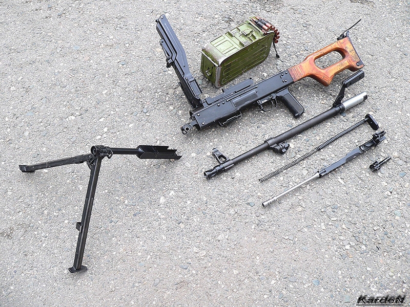 
		卡拉什尼科夫机枪 PK 和 PKM 弹药筒口径 7,62 毫米