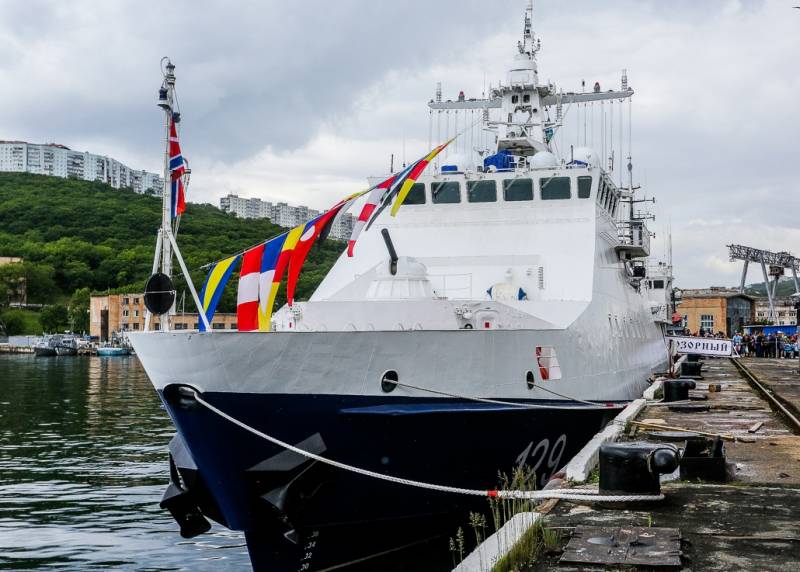 Береговая охрана РФ пополнилась новым сторожевым кораблем