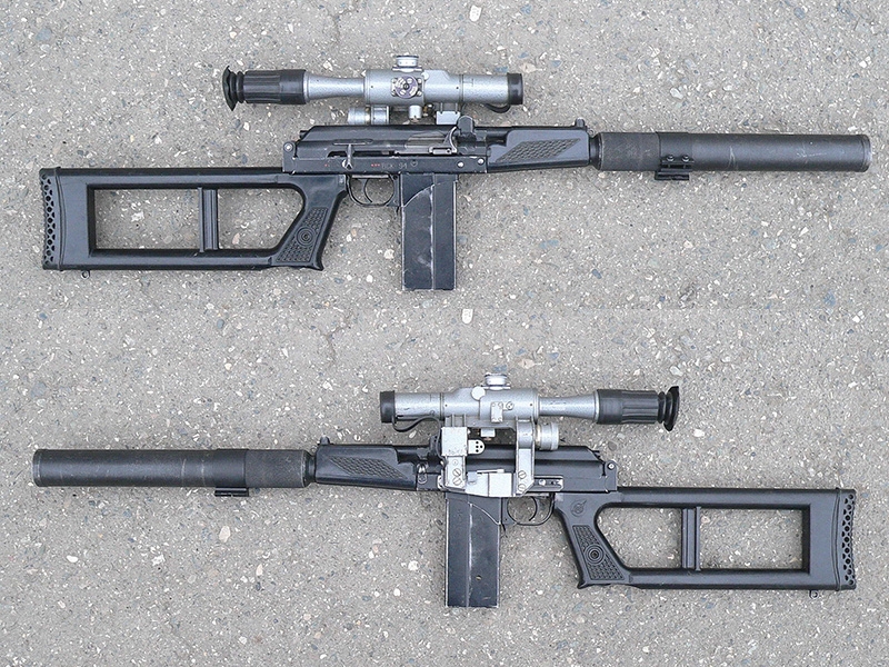 
		Sniper rifle VSK 94-caliber cartridge 9 mm