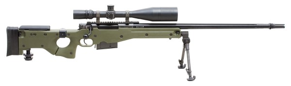 
		Cartucho de rifle de francotirador inglés L96A1, calibre