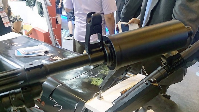 
		Calibre de cartouche de mitrailleuse PKP Pecheneg 7,62 millimètre