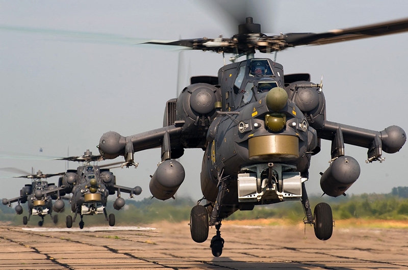  Mi-28N Night Hunter Arms. Speed. Engine. dimensions. story