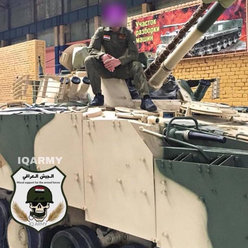 Иракские военные осваивают БМП-3М непосредственно на заводе-изготовителе