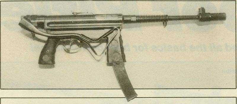 historia de las armas: subfusil Halcon M/943 