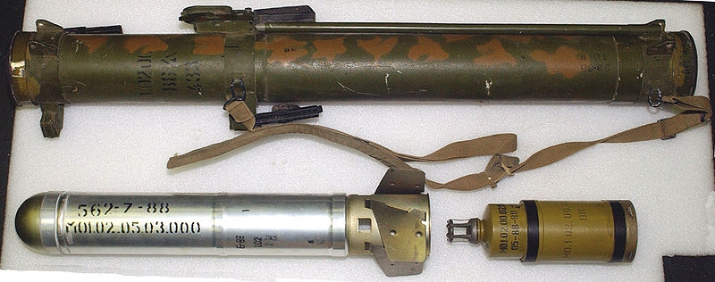 
		RPO «Bourdon» - lance-flammes d'infanterie à réaction calibre 93 mm