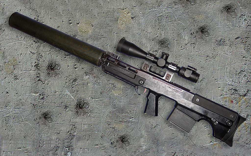 
		Снайперская винтовка ВССК Выхлоп патрон калибр 12,7 мм