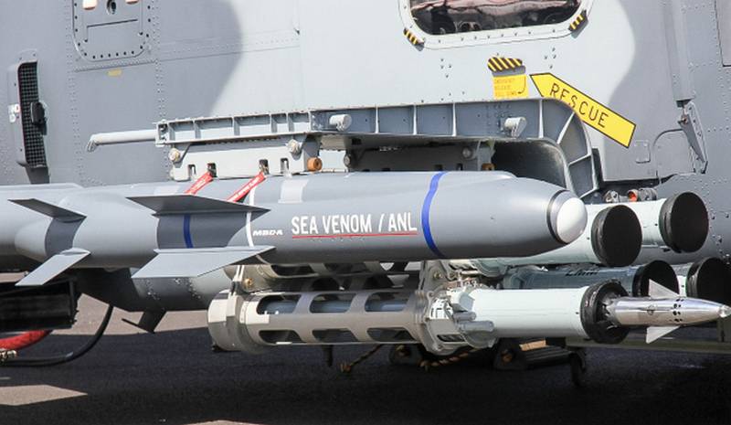 Франция провела испытания новой противокорабельной ракеты Sea Venom