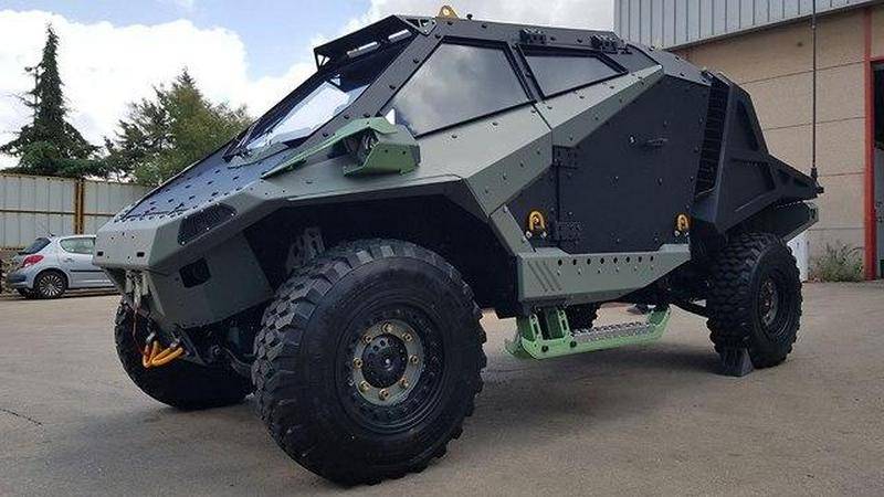 Израиль показал новую разработку бронеавтомобиля