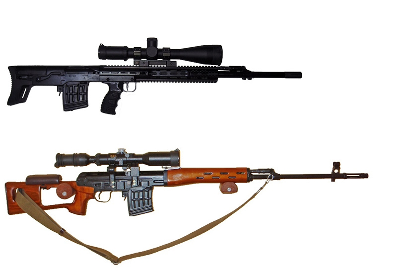 
		Sniper rifle VS-121 caliber cartridge 7,62 mm