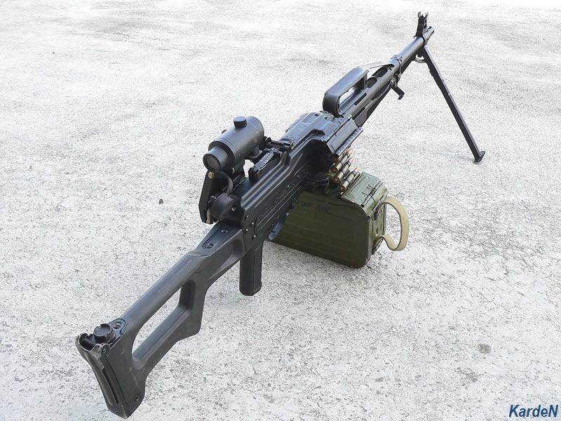 
		机枪PKP Pecheneg弹药筒口径 7,62 毫米