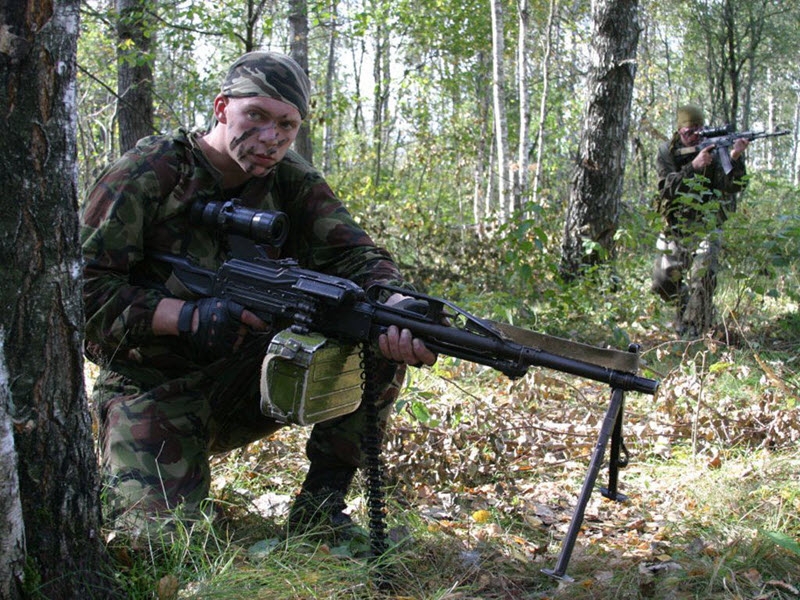 
		PKP Pecheneg machine gun caliber cartridge 7,62 mm