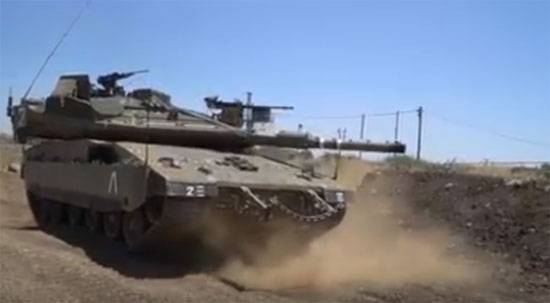 Израиль перебрасывает дополнительные САУ и танки "Меркава" к границе с Сирией