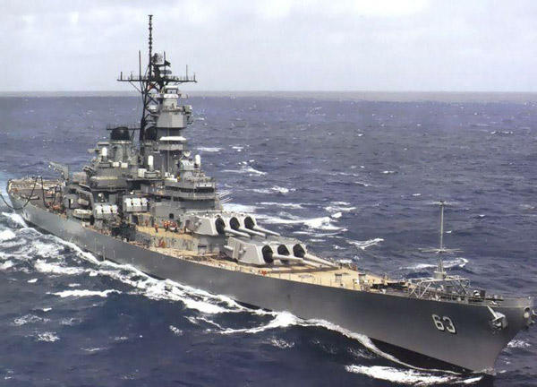 
		USS-type & quot; Iowa" Second World War