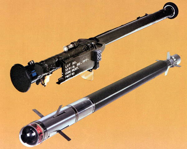 
		FIM-92A 毒刺 - 美国便携式导弹