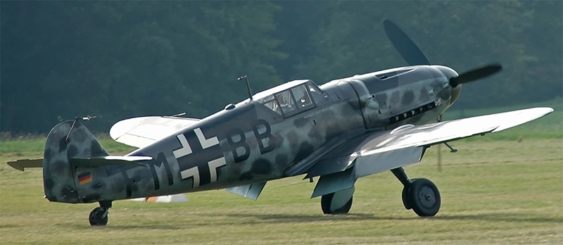  Мессершмитт Bf 109 (Ме-109) Размеры. Двигатель. Вес. История. Дальность полета