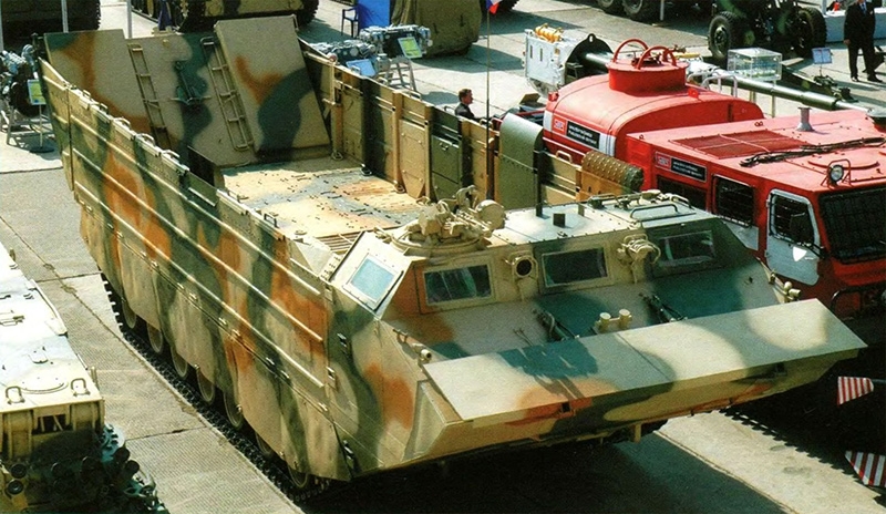  浮动输送机 PTS-4 TTX, 视频, 一张照片, 速度, 盔甲