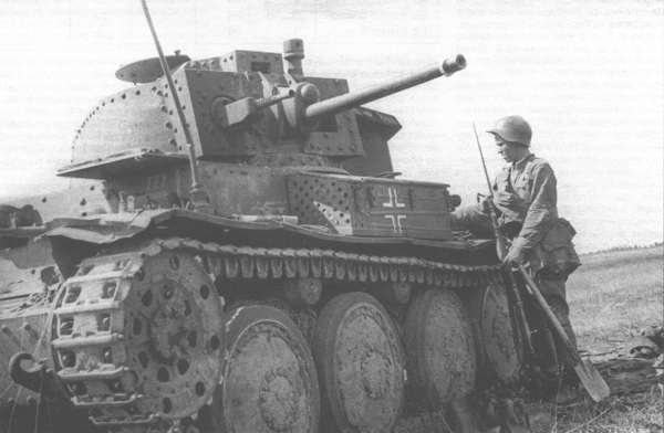 Танк PzKpfw 38(t) PBF, Video, A photo, Speed, armor