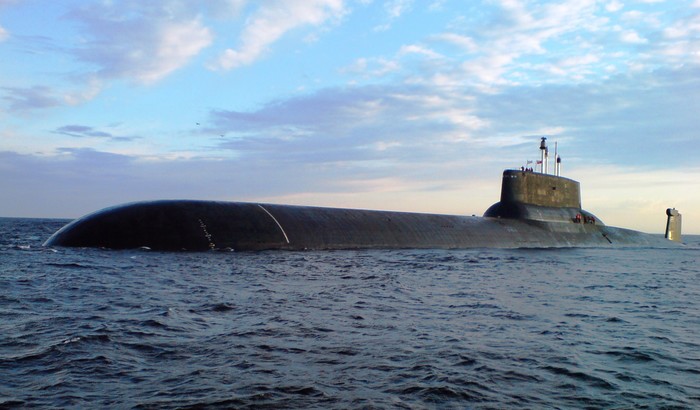 
		Sous-marins du projet 941 «Un requin» - le plus grand du monde