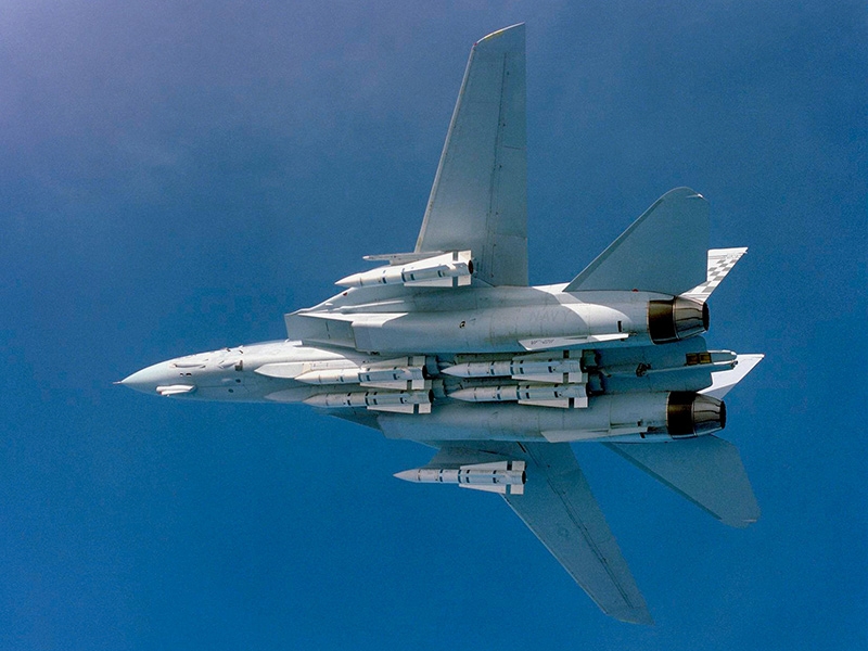  F-14 Томкэт Размеры. Двигатель. Вес. История. Дальность полета. Практический потолок