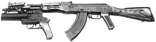 
		ОКГ-40 «Искра» - подствольный гранатомет