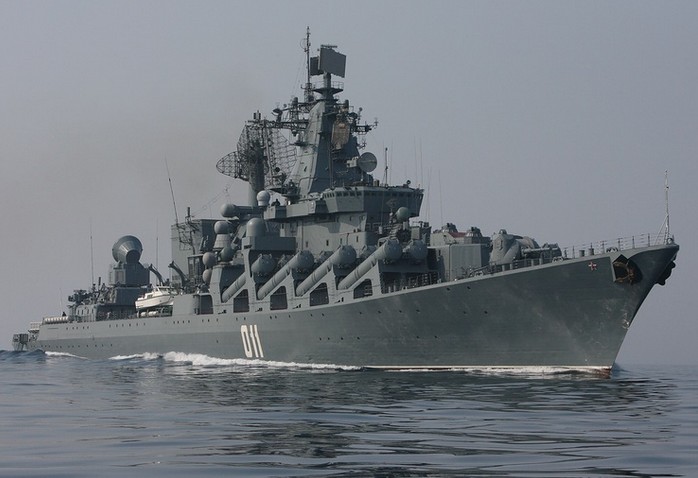 
		Ракетный крейсер "Варяг" (红乌克兰) - 俄罗斯太平洋舰队旗舰