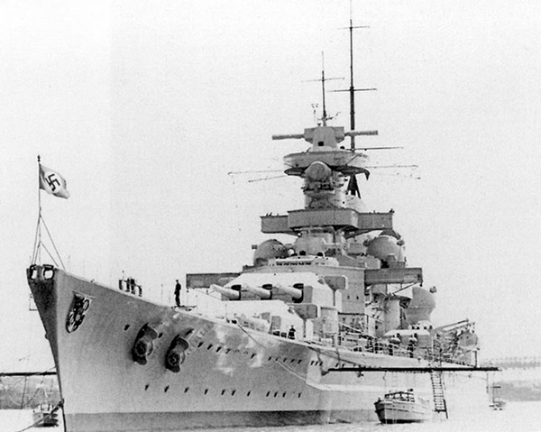 
		Gneisenau - Cuirassé allemand type "Scharnhorst""