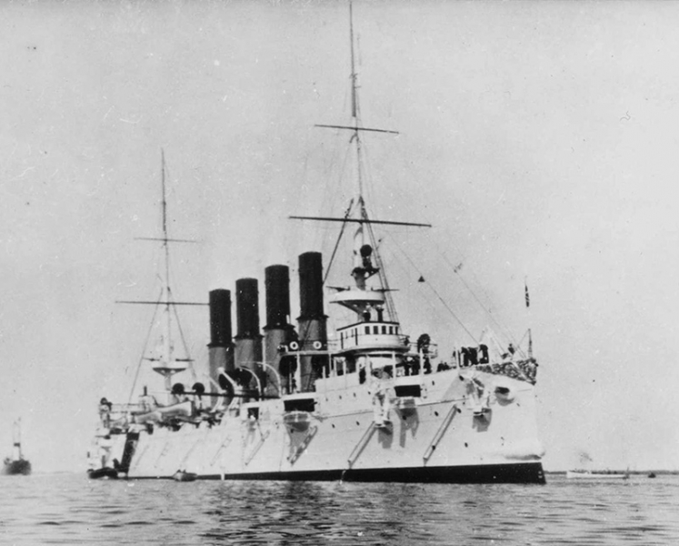 
		varangiano - crucero blindado de la Armada Imperial Rusa