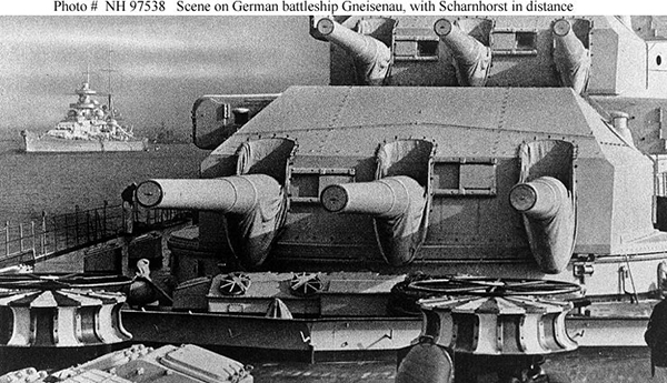 
		Гнейзенау - германский линкор тип "Шарнхорст"