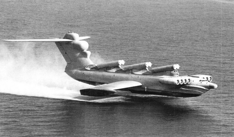 
		The winged Harrier project 903 Caspian Sea monster