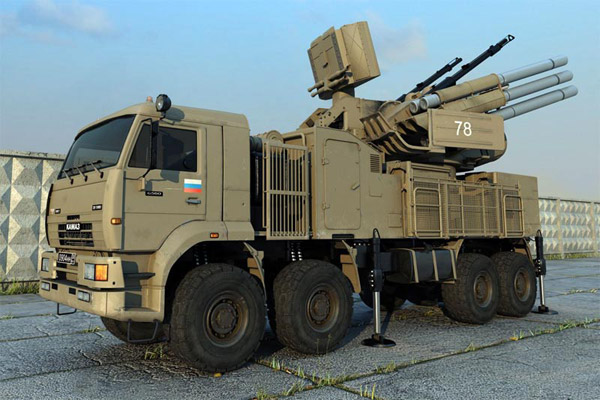 
		ZRPK «铠甲-S1» (96K6) - 防空导弹和火炮系统