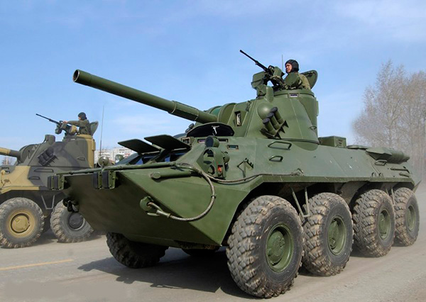 
		САУ 2С23 «Нона-СВК» - 120-мм самоходная артиллерийская установка