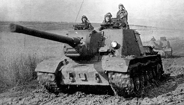 
		ISU-122 - 二战苏联自行火炮