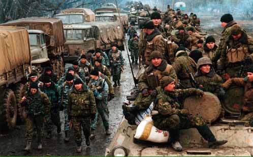 As in 1994, included in Chechnya. Video of the first storming of Grozny