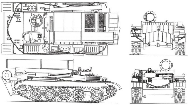  拖拉机 VT-55A TTX, 一张照片, 速度, 盔甲