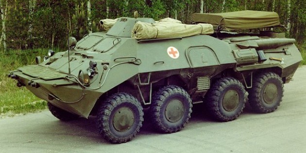 
		BMM-80 «una sinfonía» vehículo médico blindado