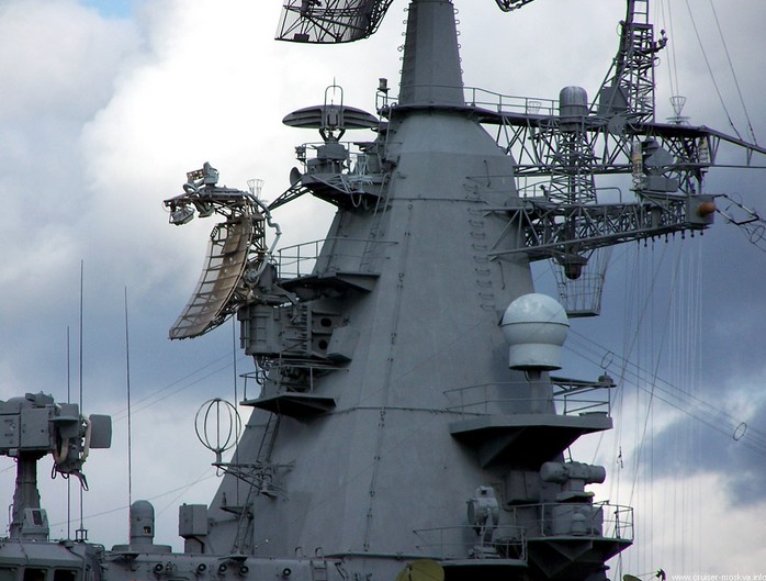 
		Ракетный крейсер "Москва" (Слава) - флагман Черноморского флота России