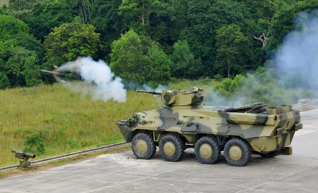  乌克兰 BTR-3 TTX, 视频, 一张照片, 速度, 盔甲