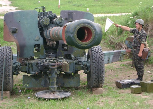 
		«Msta-B» (2A65) - towable howitzer caliber 152mm